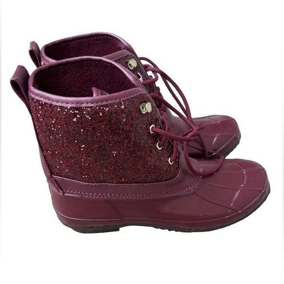 Gianni Bini Glitter Duck Boots - Picture 2 of 7